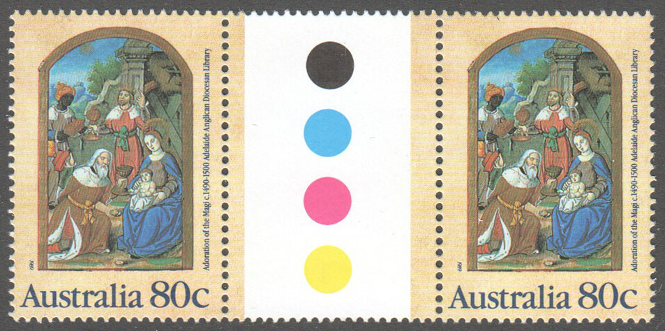 Australia Scott 1161 MNH Gutter Pair - Click Image to Close